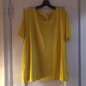 Oska Ishiko yellow microfiber tee